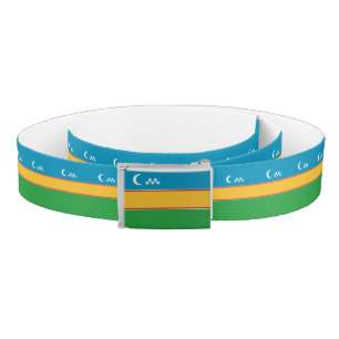 Karakalpakstan Flag Belt