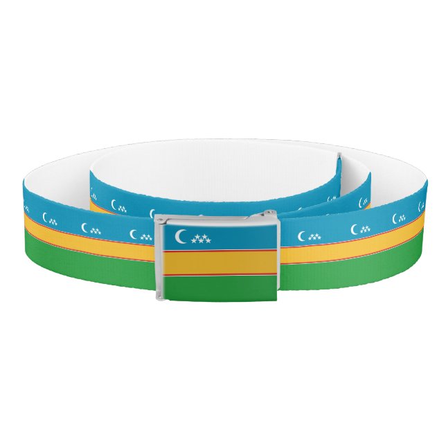 Karakalpakstan Flag Belt (Coil)