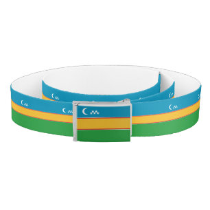 Karakalpakstan Flag Belt