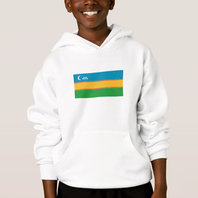 Karakalpakstan Flag Hoodie (Front)