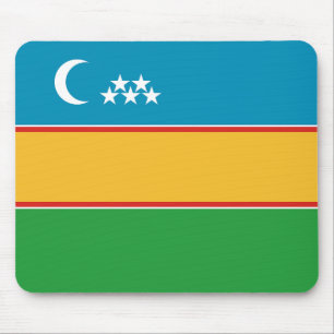 Karakalpakstan Flag Mouse Pad