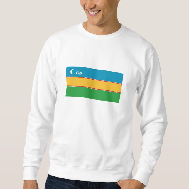 Karakalpakstan Flag Sweatshirt (Front)
