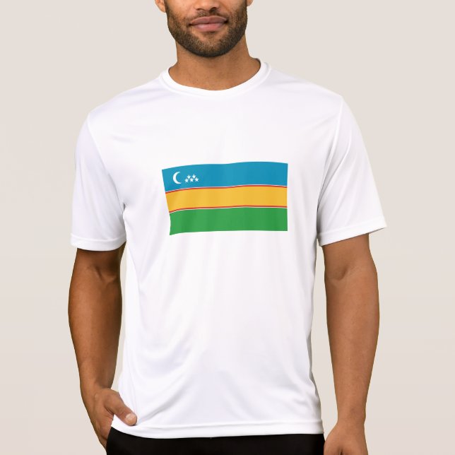 Karakalpakstan Flag T-Shirt (Front)