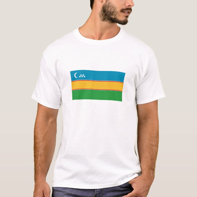 Karakalpakstan Flag T-Shirt (Front)