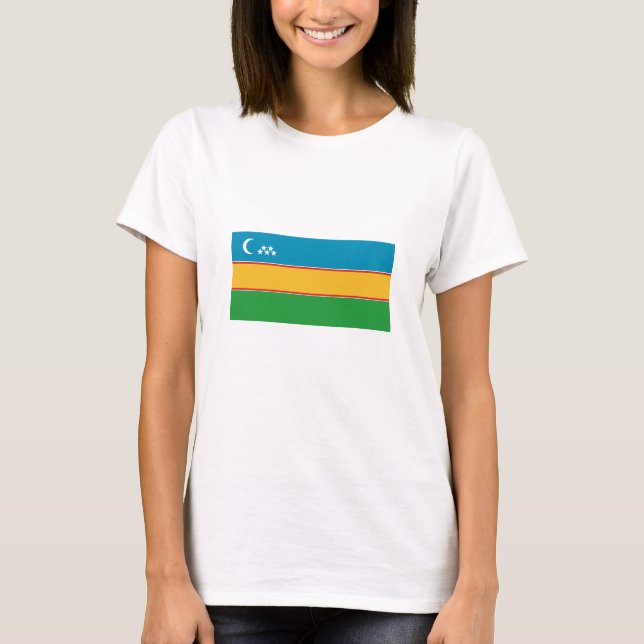 Karakalpakstan Flag T-Shirt (Front)