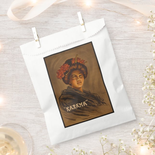 Karama: Japanese Romance Geisha Actress Favor Bag (Clipped)