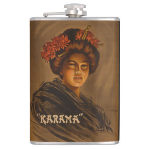 Karama: Japanese Romance Geisha Actress Flask