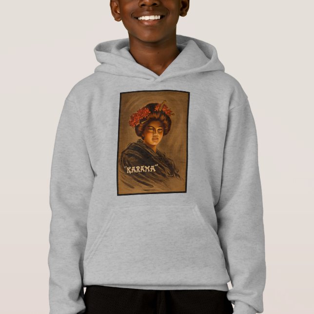 Karama: Japanese Romance Geisha Actress Hoodie (Front)