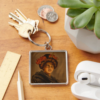 Karama: Japanese Romance Geisha Actress Keychain