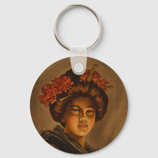 Karama: Japanese Romance Geisha Actress Keychain