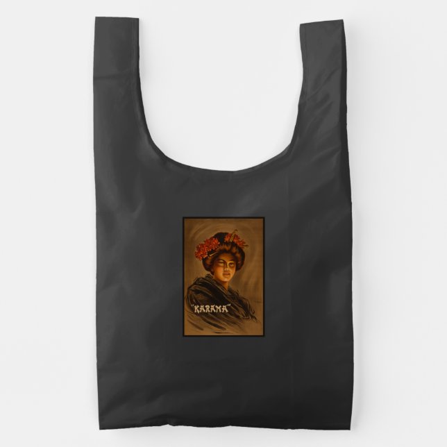 Karama: Japanese Romance Geisha Actress Reusable Bag (Front)