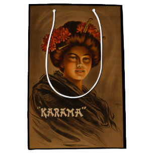 Karama: Theater Play Japanese Geisha Romance Medium Gift Bag