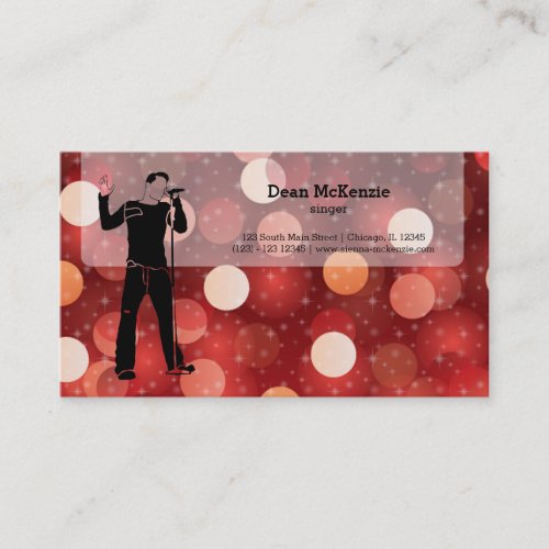 Karaoke Business Card