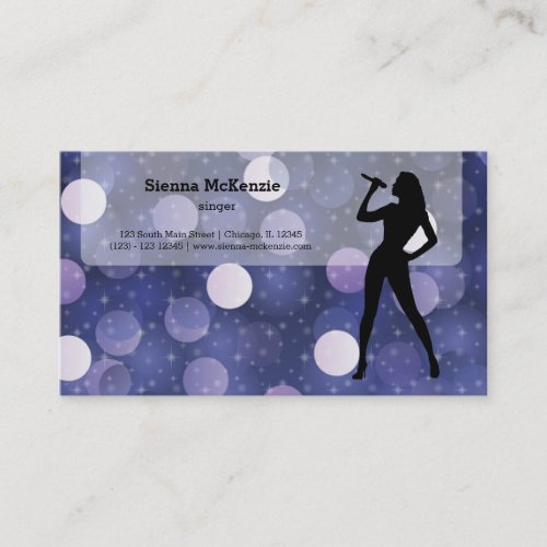 Karaoke Business Card