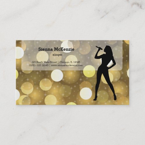 Karaoke Business Card