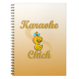 Karaoke Chick Notebook