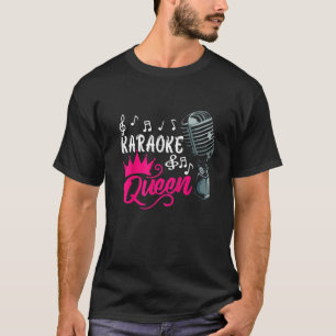 Karaoke Designs For Women Girls Singing Music Love T-Shirt