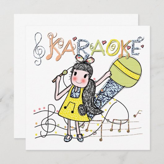 Karaoke Girl (Front/Back)