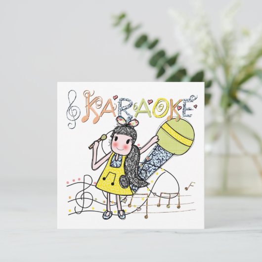 Karaoke Girl (Standing Front)