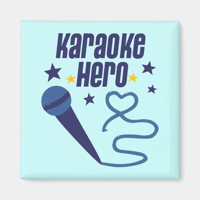 Karaoke Hero Magnet (Front)