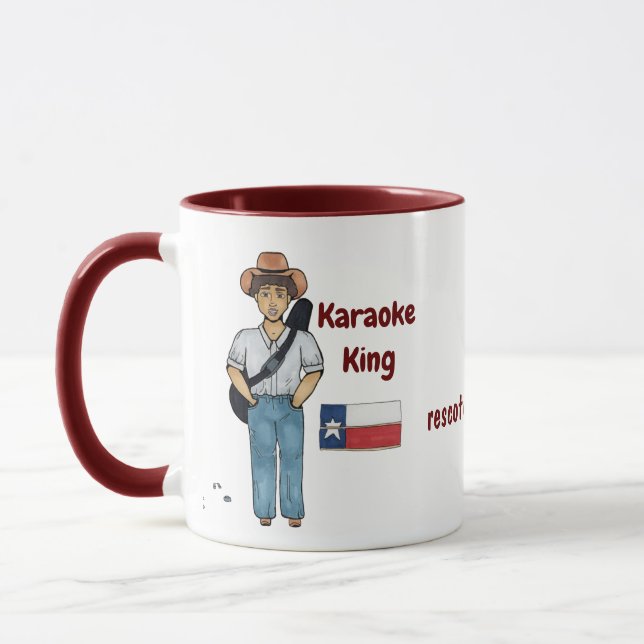 Karaoke King Mug (Left)