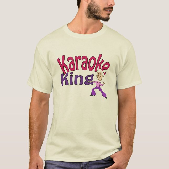 Karaoke King T-Shirt (Front)