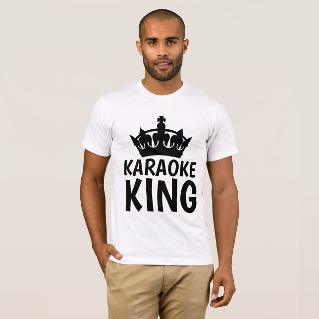 KARAOKE KING T-shirts & hoodies (Front Full)