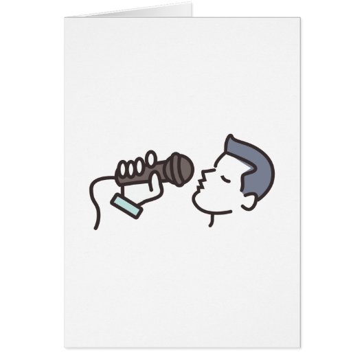 Karaoke Man Cards (Front)