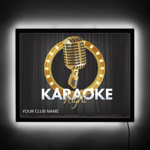 Karaoke Night  LED Sign