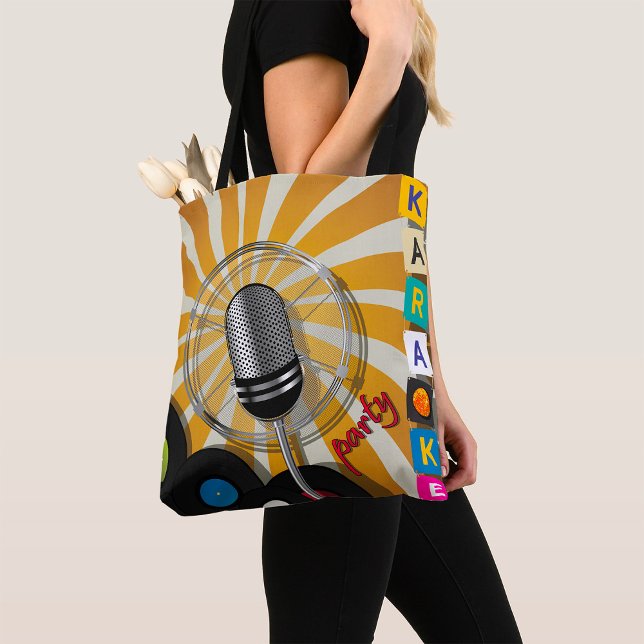 Karaoke Party Tote Bag (Creator Uploaded)