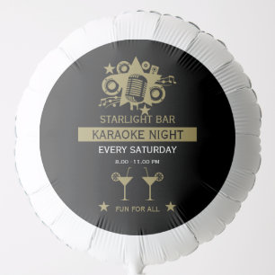 Karaoke Promotion Wall Balloon