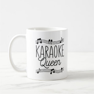 KARAOKE QUEEN  COFFEE MUG