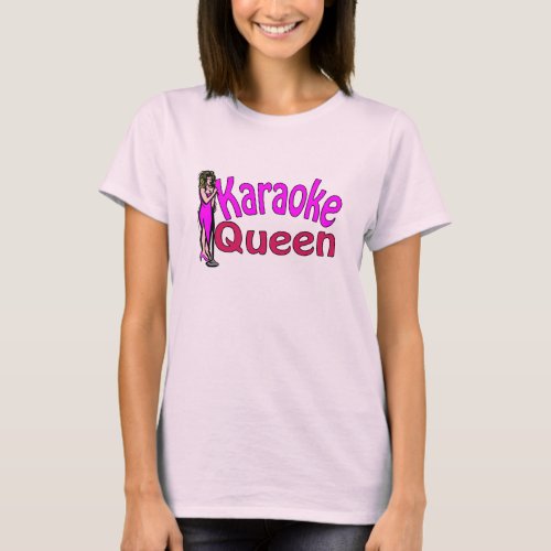 Karaoke Queen T_Shirt