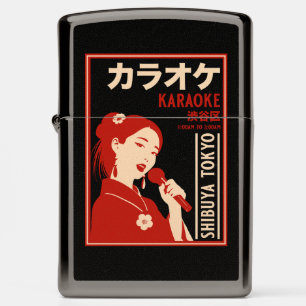 Karaoke Shibuya Tokyo Zippo Lighter