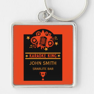 Karaoke Winner Keychain