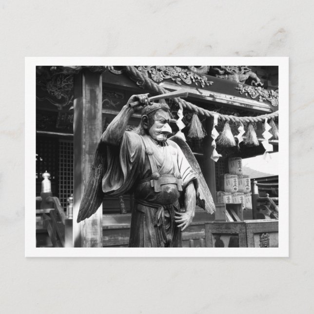 Karasu-tengu, Mount Takao: Japan Postcard (Front)