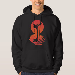 Karate And Kung Fu Silhouette Shotokan Gift Martia Hoodie