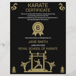 Karate Award