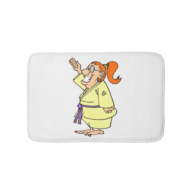 Karate Bathroom Mat (Front)
