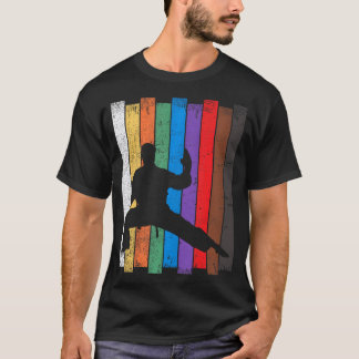 Karate Bel Karate Silhouette Martial Arts T-Shirt