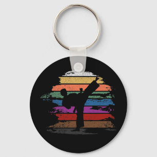 Karate Belt Colors Keychain