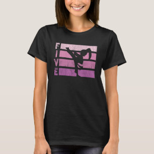 Karate Birthday 5 Year Year Taekwondo Girl 5th Bir T-Shirt