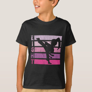 Karate Birthday 8 Year Year Taekwondo Girl 8th Bir T-Shirt