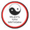 Karate Birthday Party Favor Labels