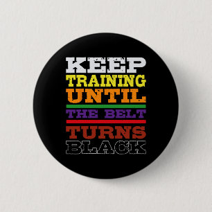 Karate Black Belt Training Japanese Martial Arts S Button