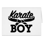 Karate boy (Front Horizontal)