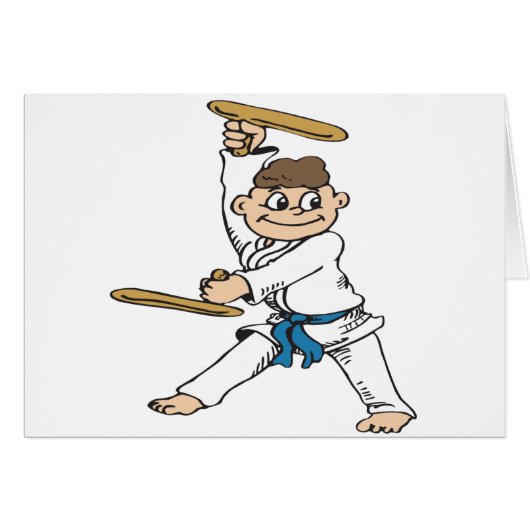 Karate-Boy Cards (Front Horizontal)