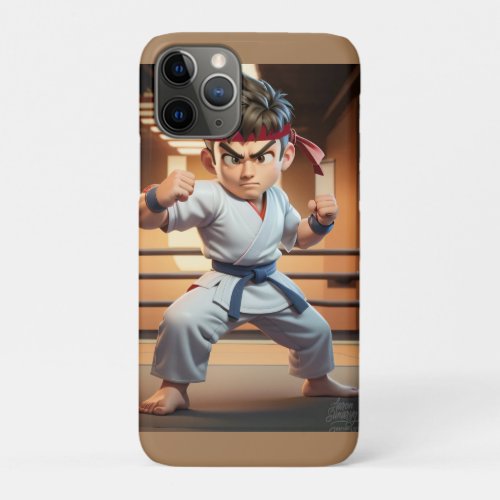 Karate Boy iPhone 11 Pro Case