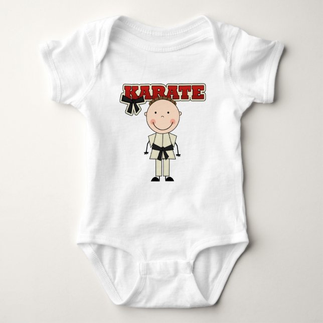 KARATE - Brunette Boy T-shirts and Gifts (Front)