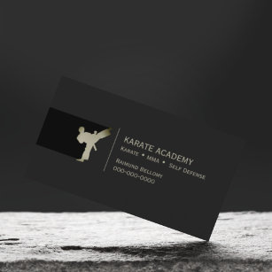 Karate Business Card